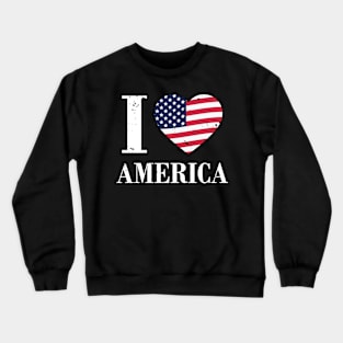 Love America Crewneck Sweatshirt